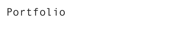 Portfolio 

