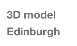 3D model Edinburgh